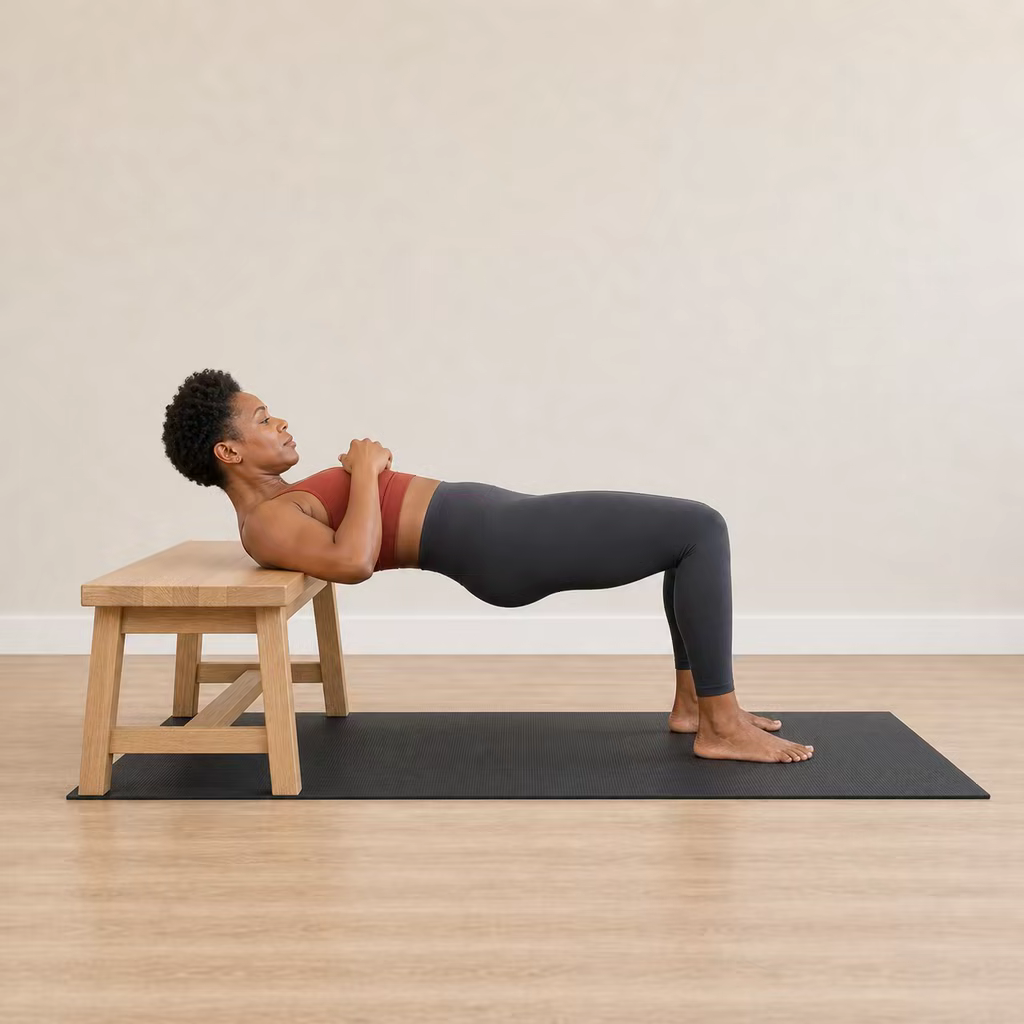 Hip thrust surélevé