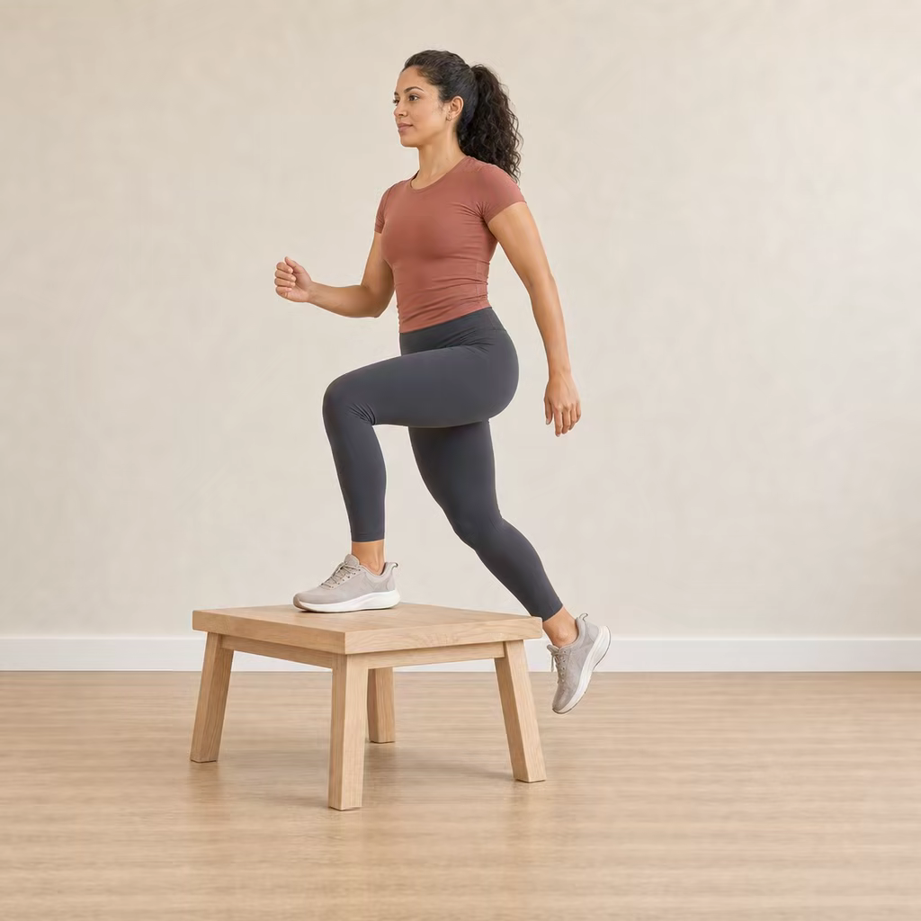 Step-up sur chaise