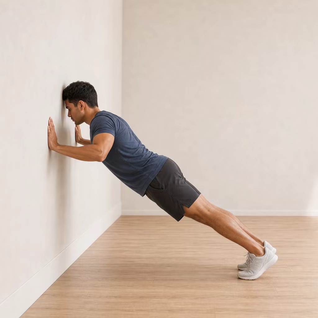 Pompes au mur